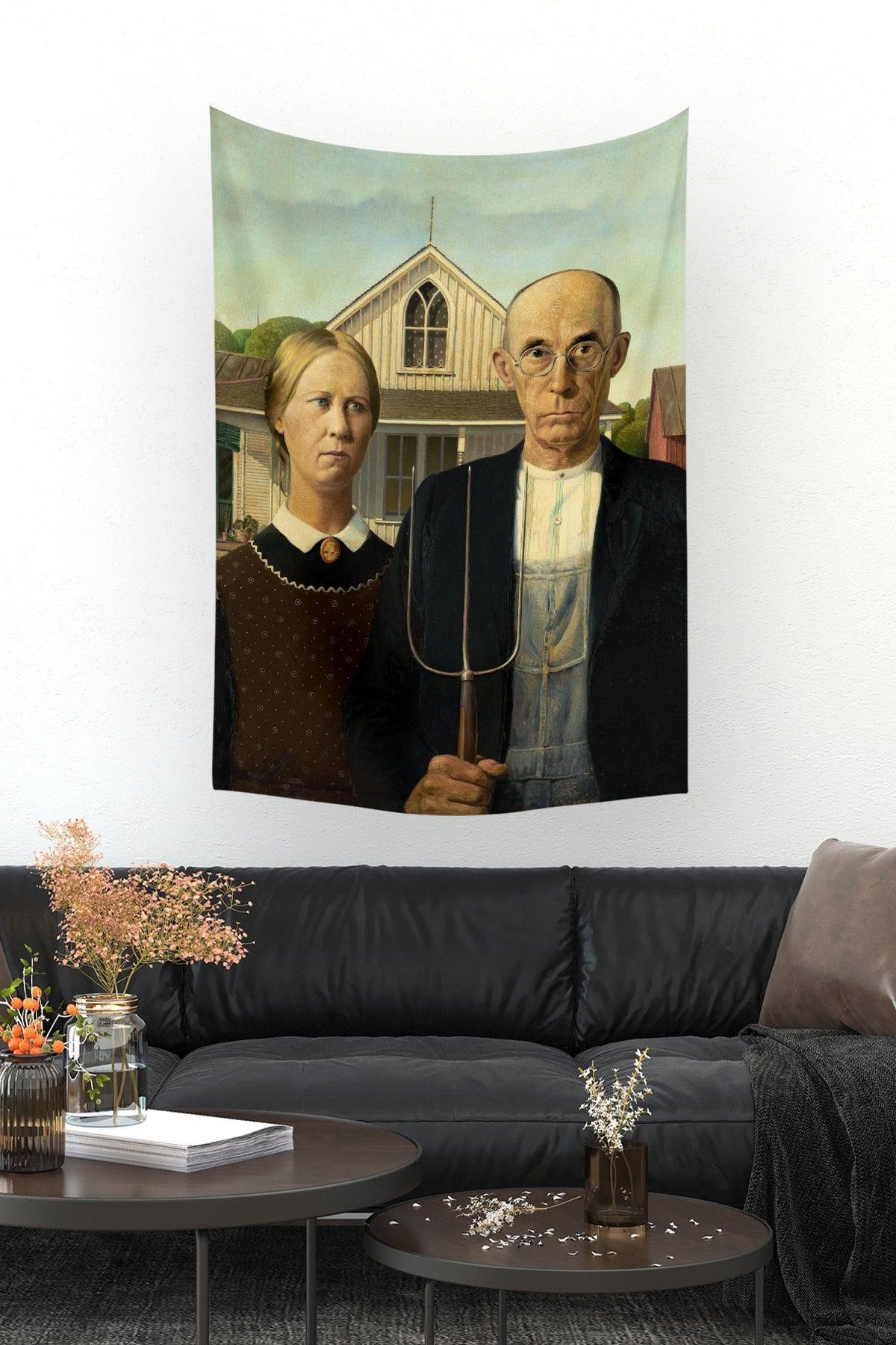 American Gothic Wall Covering Carpet 140x100 Cm-70x100 cm - Swordslife