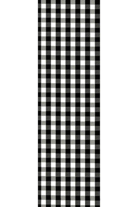 Placemat, Black Gingham Runner - Swordslife