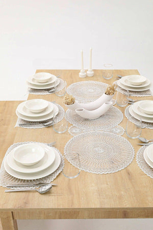 Placemat Supla And Runner Set For 6 Persons