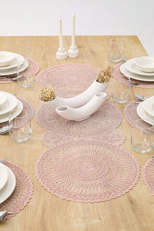 Placemat Supla And Runner Set For 6 Persons