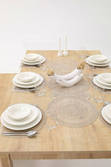 Placemat Supla And Runner Set For 6 Persons