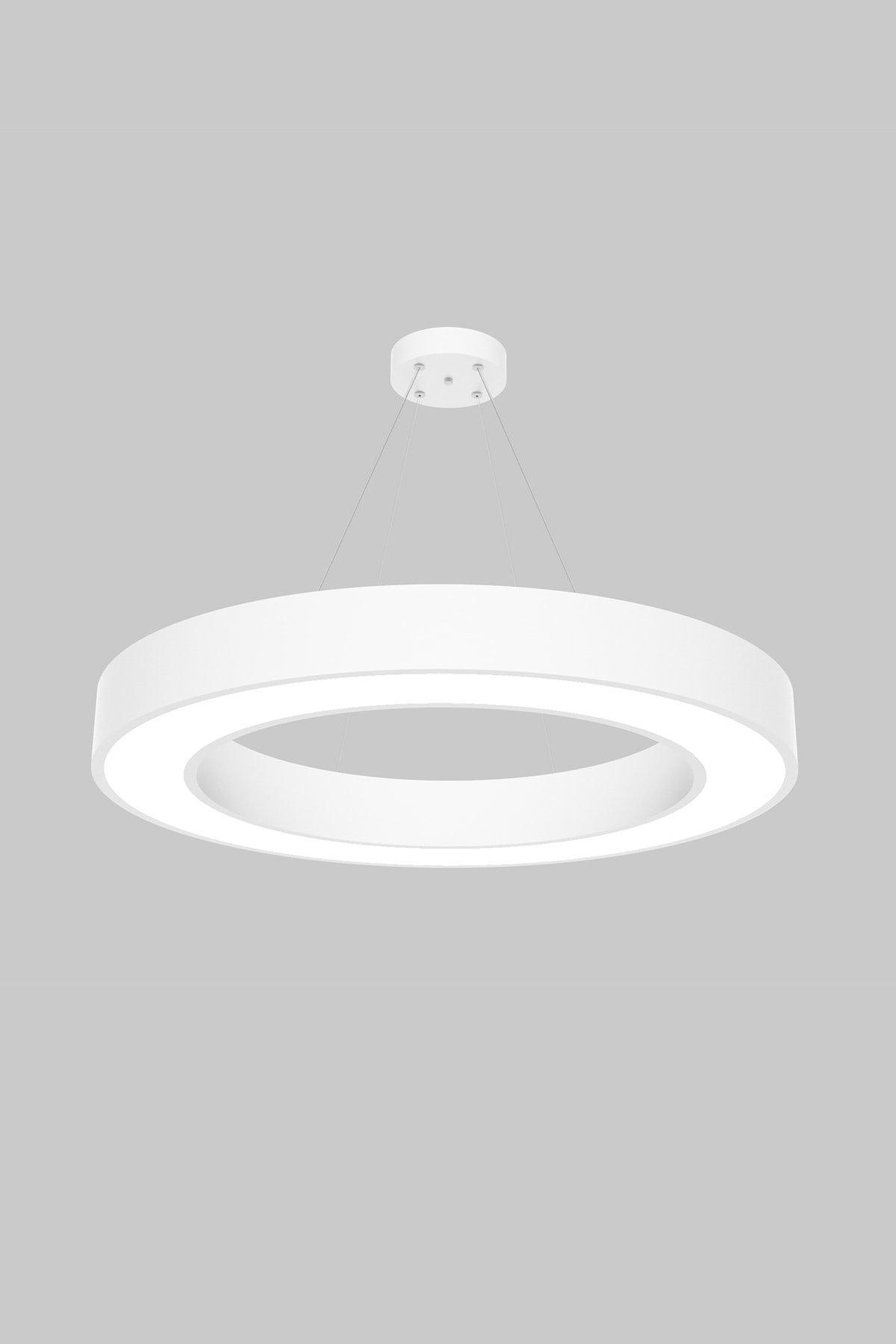 Anello (White Case, White Light) Led Modern Led Chandelier - Swordslife