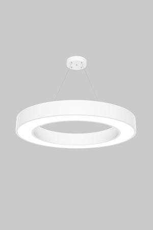 Anello (White Case, White Light) Led Modern Led Chandelier - Swordslife