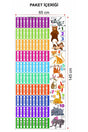 Animals Multiplication Table Sticker - Swordslife