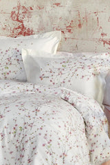 Annata Salmon 100% Cotton Double Duvet Cover Set - Swordslife