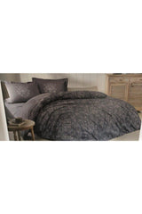 Antico Double Duvet Cover Set Anthracite - Swordslife