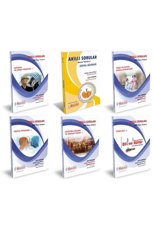 (aöf) Social Services 2nd Year 3rd Semester All Courses Module Set (fall) New Edition - Swordslife