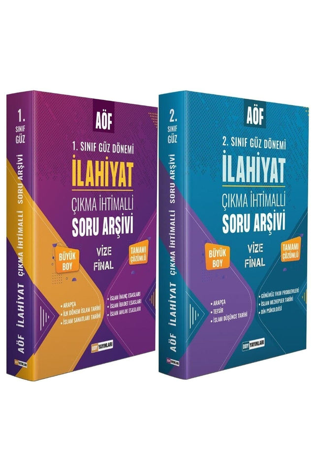 Aöf Theology 1st and 2nd Class Question Bank Set - Swordslife