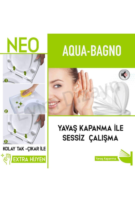 Aqua Bagno Neo Soft Close WC-Sitz