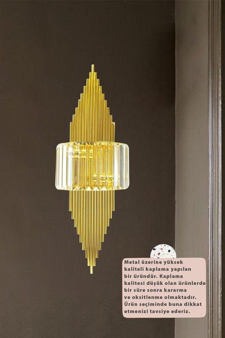 Arames Gold Farb-Applikator Single Wall Lamp Salon Corridor Hotel Antre Dekorative Appliques - Swordslife