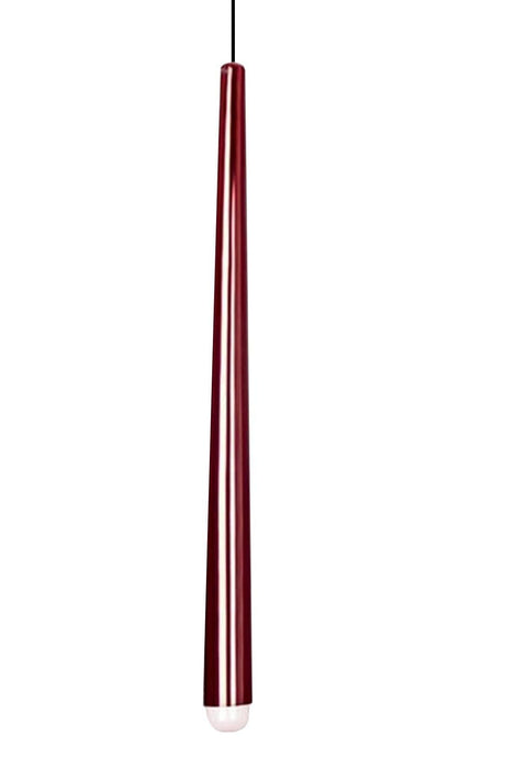 Armagi Copper Color Single Chandelier Pipe Pendant Lamp Modern Cafe Restaurant Dining Room Patisserie Bar - Swordslife