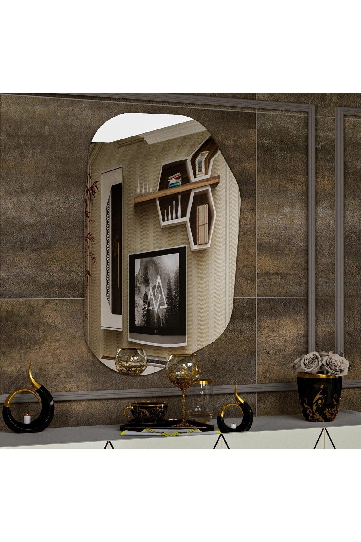 Asymmetric Decorative Mirror 85*55 Console, Dresser and Toilet Mirror. - Swordslife