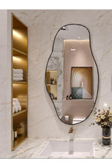 Asymmetric 75x40 Console, Dresser, Toilet Mirror. 1st quality Şişecam Mirror - Swordslife