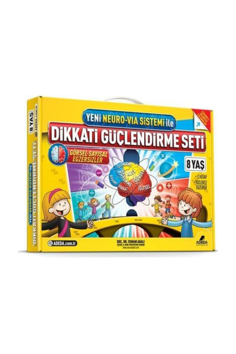 Attention Strengthening Set 2nd Grade Age 8 Osman Abalı - Swordslife