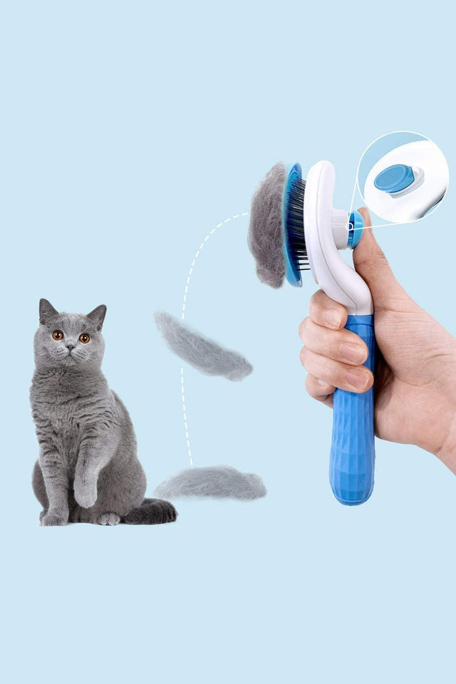 Auto Cleaning Pet Brush Cat