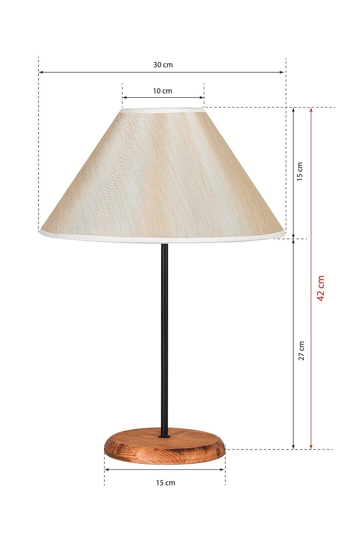 Avril Lampshade Wood Gold Ahsp-57 - Swordslife