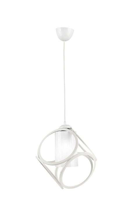 Aydın Single Chandelier White White Acrylic - Swordslife