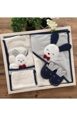 Baby Boy Towel Bathrobe Set 100826 Baby Birthday Gift - Swordslife