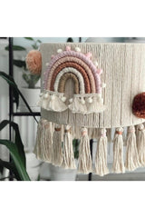 Baby / Kids Room 100% Handcrafted Macrame Rainbow Baby And Kids Room Chandelier (DUY INCLUDED) - Swordslife