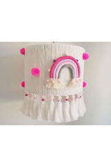 Baby / Kids Room 100% Handcrafted Macrame Rainbow Chandelier - Swordslife