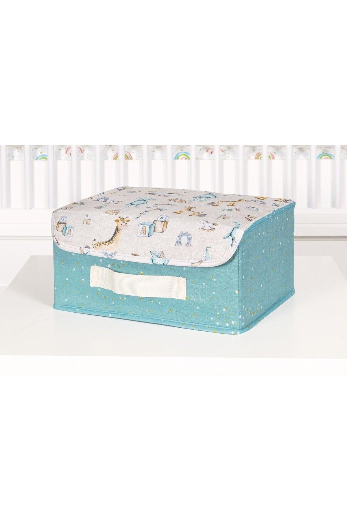 Baby Box Organizer with Lid Multi-Purpose