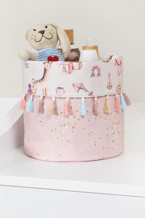 Baby Round Toy Basket 20x20 Cm - Swordslife