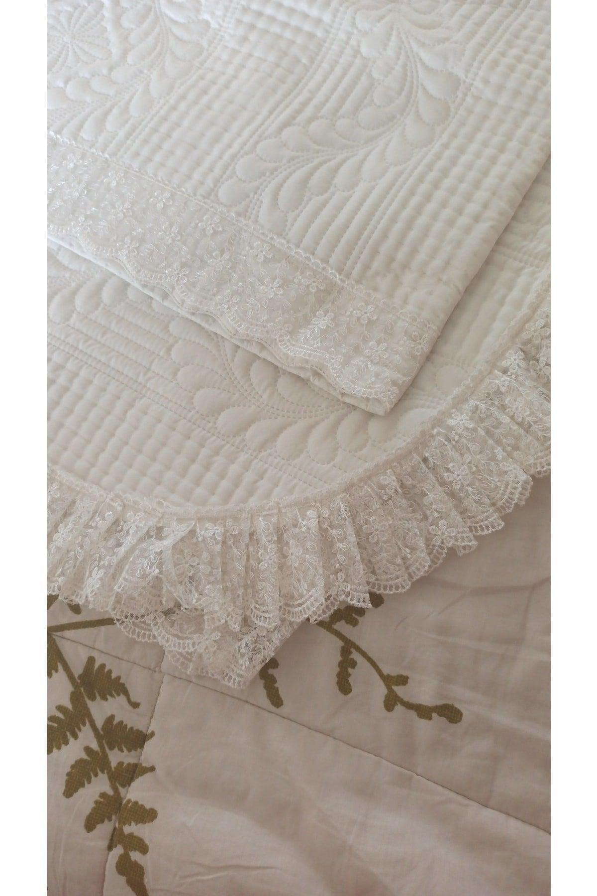 Bade Double Bedspread - Ecru - Swordslife