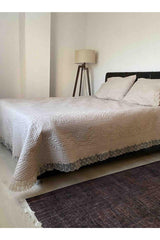 Bade Double Bedspread - Cappuccino - Swordslife