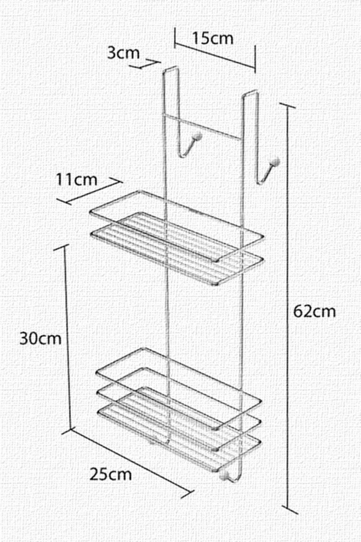 Bathroom Accessory Set 4 Pieces Black