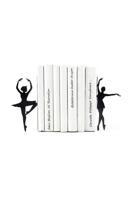 Ballerina Figure Decorative Metal Book Holder, Book Support - Swordslife