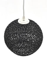 Balle Black Pendant Ball Chandelier White Cable - Swordslife