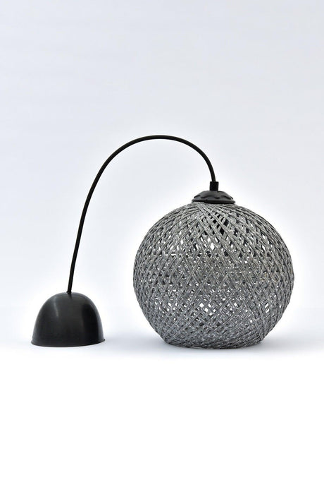 Balle Smoked Pendant Ball Chandelier Black Cable - Swordslife