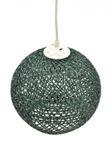 Balle Green Pendant Ball Chandelier White Cable - Swordslife