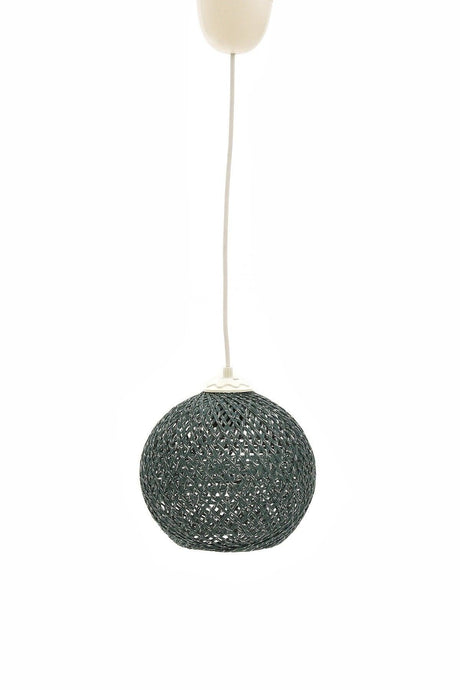 Balle Green Pendant Ball Chandelier White Cable - Swordslife