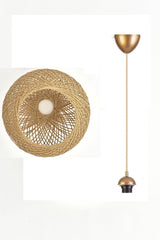 Balle Mesh Gold Pendant Ball Chandelier - Swordslife