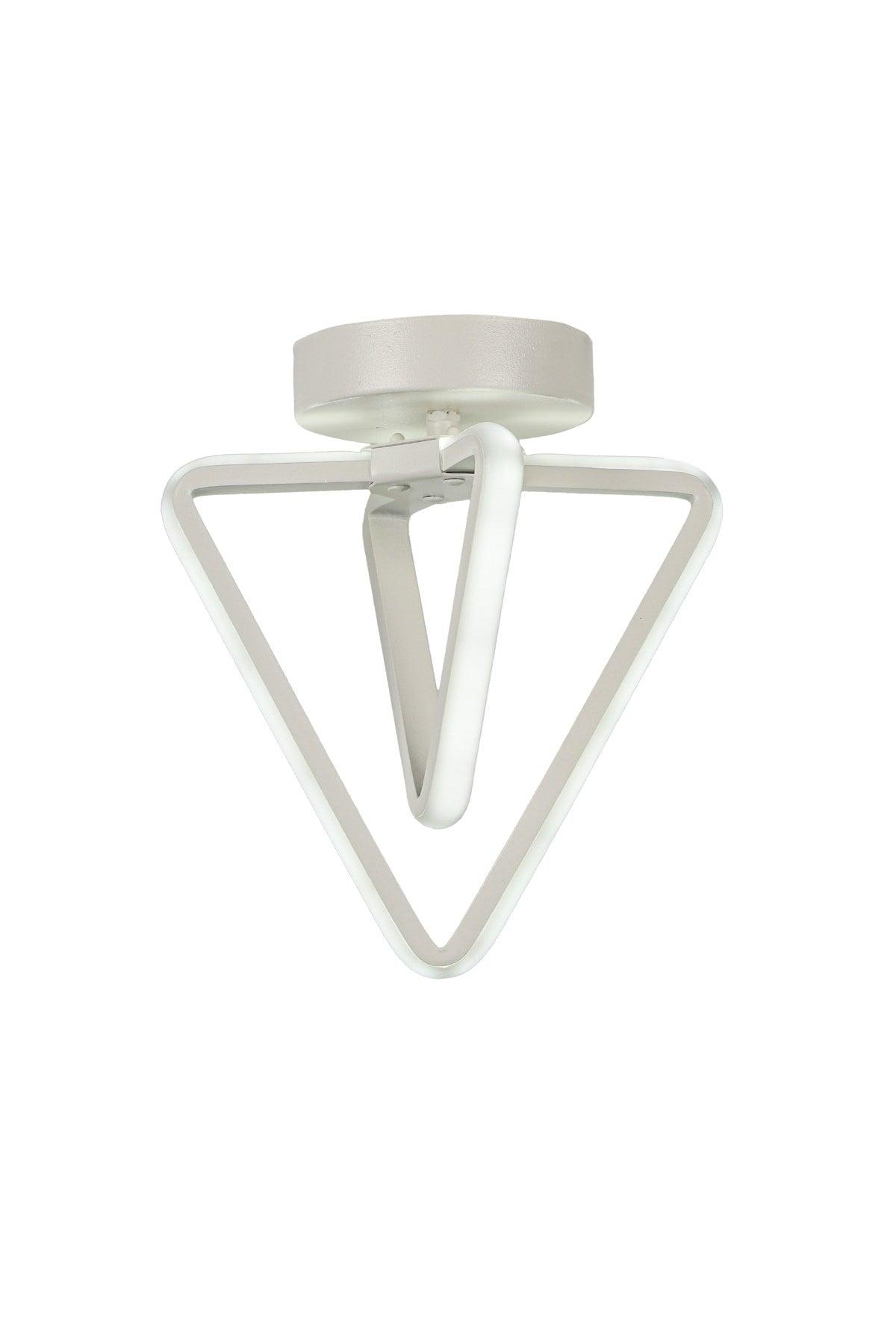 Barış 3 Color Led Ceiling Mount Single Chandelier White - Swordslife