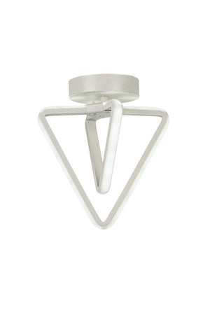 Barış 3 Color Led Ceiling Mount Single Chandelier White - Swordslife