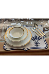 Başak Placemat Supla Set of 6 Blue - Swordslife