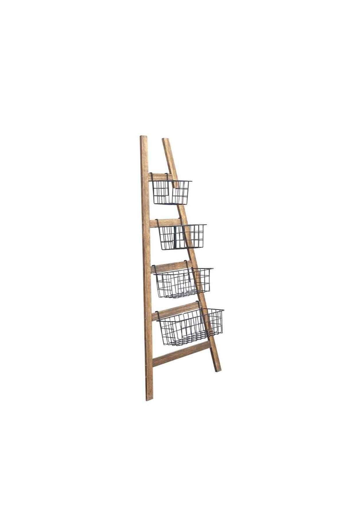 Basket Rack Wire Hanging Rack Towel Rack Stand 6016