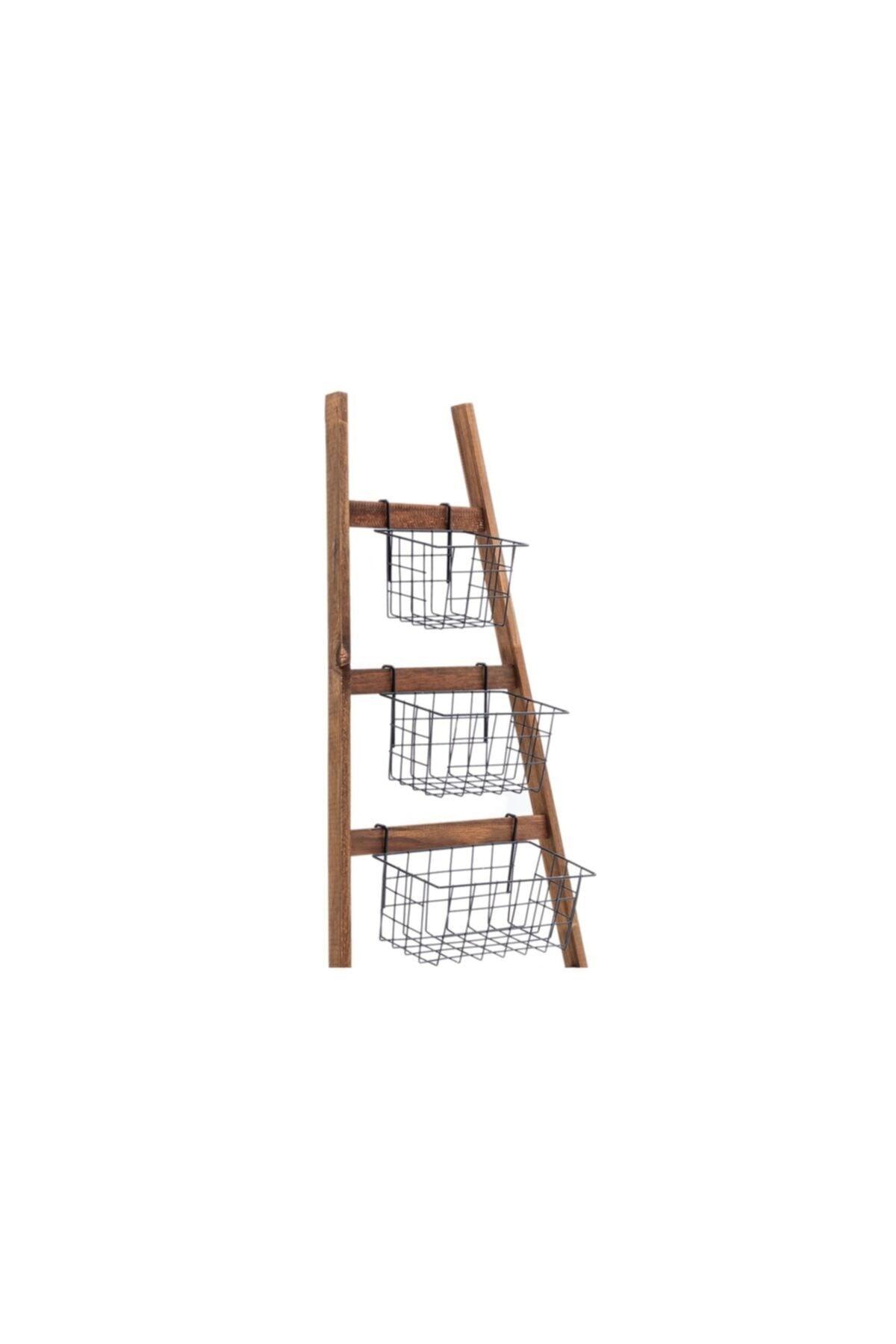 Basket Rack Wire Hanging Rack Towel Rack Stand 6016