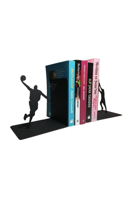 Basketball Themed Book Support - Book Holder - Metal Decorative - Swordslife