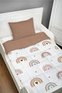 Printed Montessori Quilt Set Iconic Series 95x195 Quilt - 50x70 Pillowcase - Swordslife