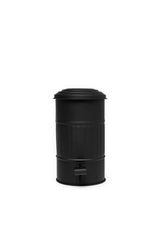 Bathroom Dustbin 5 Liter - Black - Swordslife