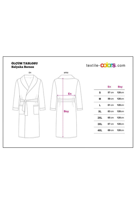 Bathrobe Curl Salyaka Dark Green Xxl Size