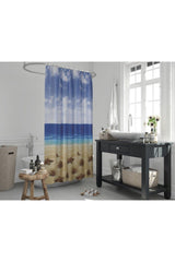 Bathroom Single Wing Shower Curtain 180x200 cm - Swordslife