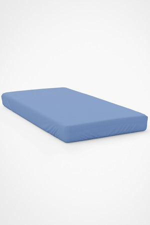Oversized Elastic Combed Cotton Linen Blue - Swordslife