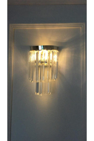 Battery Decorative Lux Wall Sconce Silver Model Decorative Corded Led Light - Swordslife