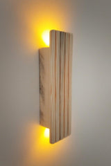 Battery Decorative Wall Lighting Sconce Night Light (LINES) (NATURAL) - Swordslife