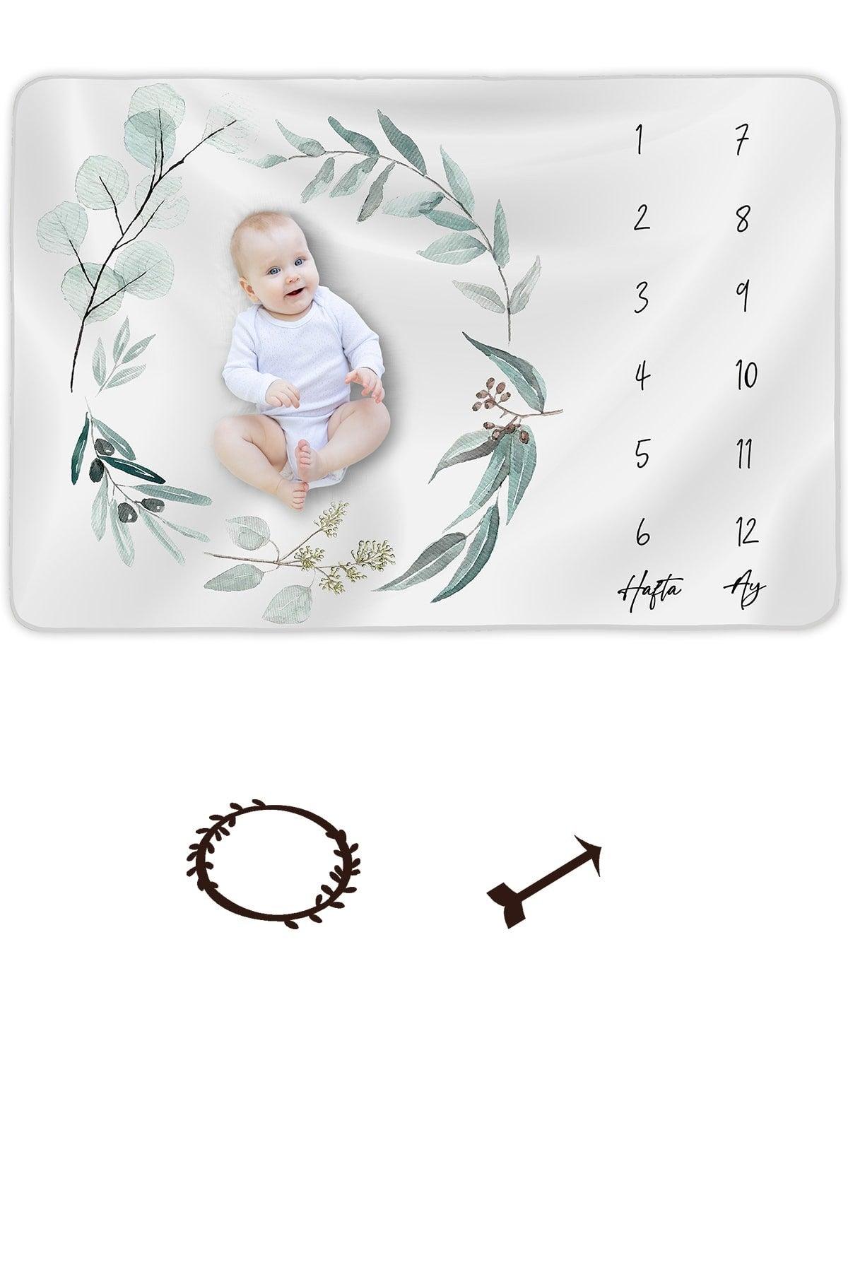 Baby Memory Blanket, Newborn Monthly Concept Photo Shooting Blanket 150x100cm, Baby Gift - Swordslife