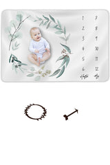 Baby Memory Blanket, Newborn Monthly Concept Photo Shooting Blanket 150x100cm, Baby Gift - Swordslife